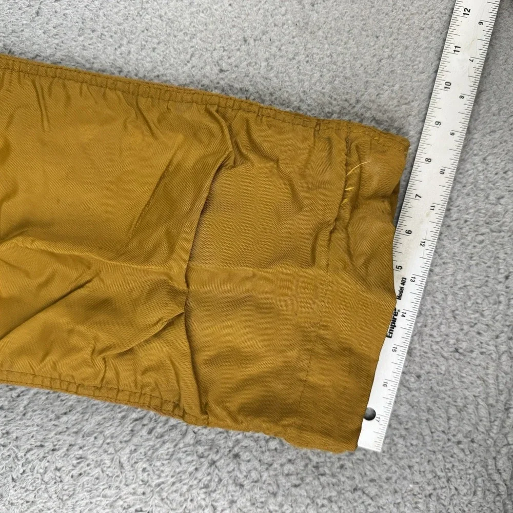 Vintage 70s Red Head Bone-Dry Pants 36x29 Double Knee Hunting Duck Canvas Tan